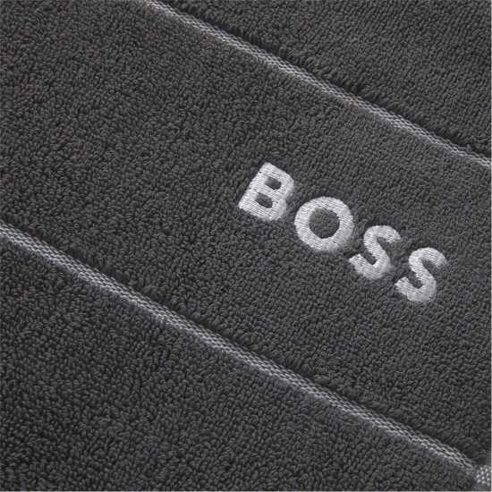 Hugo Boss Boss Home Boss Plain Towel Черно/Сиво 