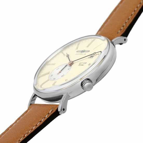 Zeppelin Rome Stainless Steel Classic Analogue Quartz Watch  Часовници