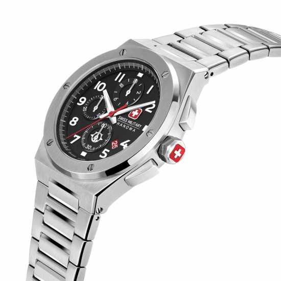 Swiss Military Hanowa Chrono Stainless Steel Sports Analogue Watch  Часовници