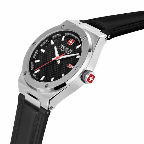 Swiss Military Hanowa Stainless Steel Sports Analogue Watch  Часовници