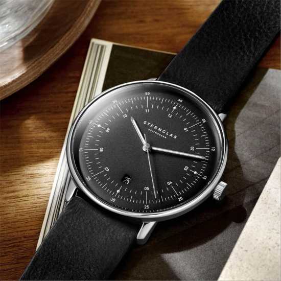 Sternglas Steel Analogue Quartz Watch  Часовници