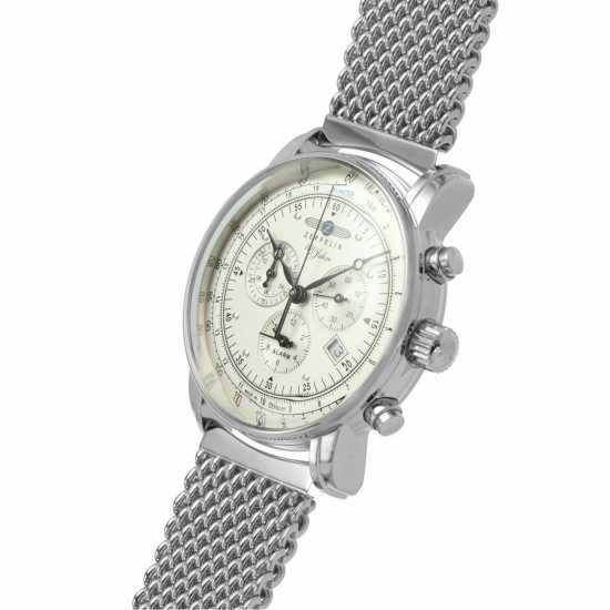 Zeppelin Jahre Stainless Steel Classic Analogue Quartz Watch  Часовници