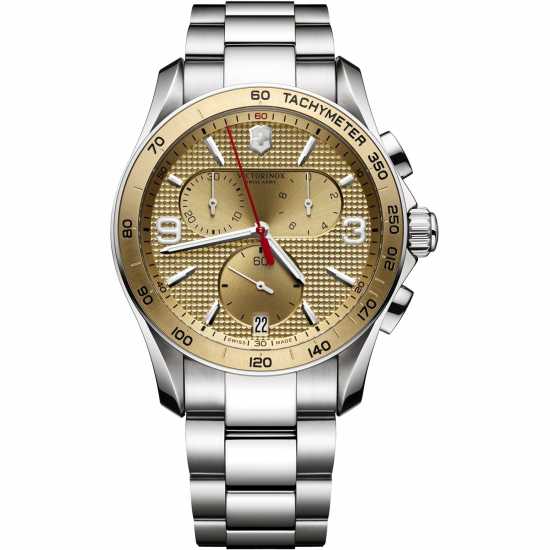 Victorinox Swiss Army Classic Stainless Steel Luxury Analogue Quartz Watch  Часовници