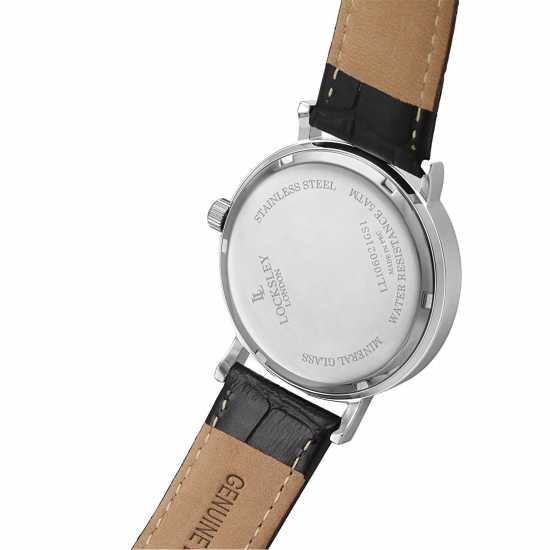 Locksley London Steel Classic Analogue Quartz Watch Сребърно Часовници