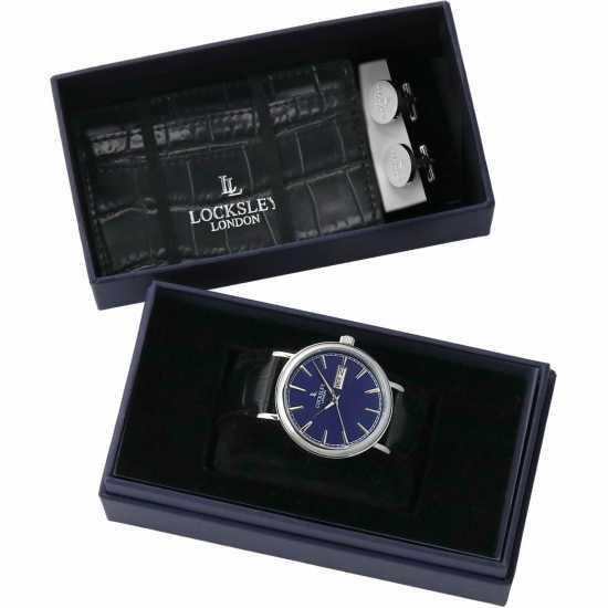 Locksley London Steel Classic Analogue Quartz Watch Сребърно Часовници