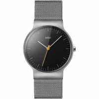 Braun Stainless Steel Classic Analogue Quartz Watch Сребърно Бижутерия