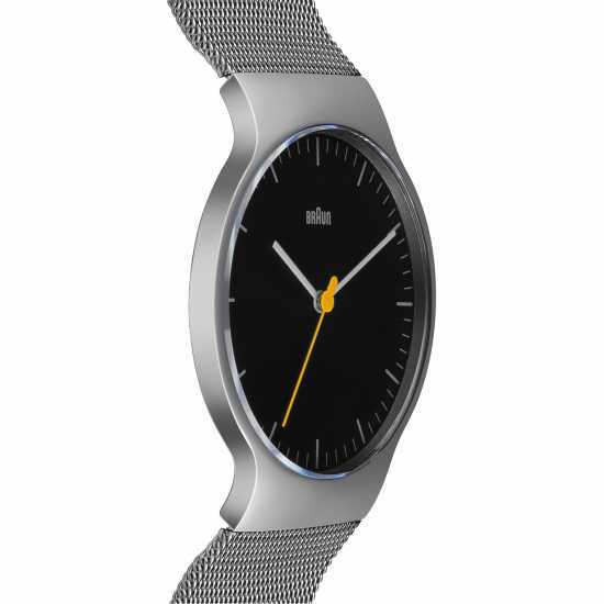 Braun Stainless Steel Classic Analogue Quartz Watch Сребърно Бижутерия