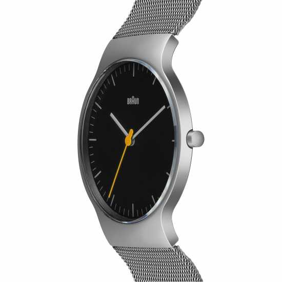 Braun Stainless Steel Classic Analogue Quartz Watch Сребърно Бижутерия