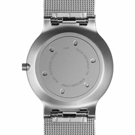 Braun Stainless Steel Classic Analogue Quartz Watch Сребърно Бижутерия