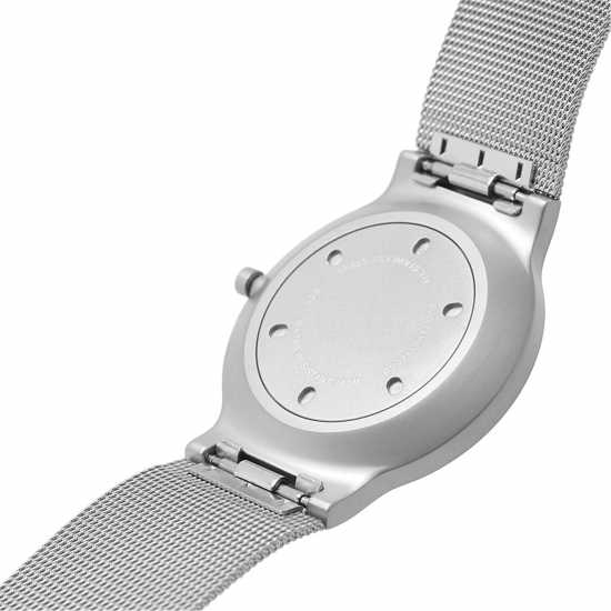 Braun Stainless Steel Classic Analogue Quartz Watch Сребърно Бижутерия