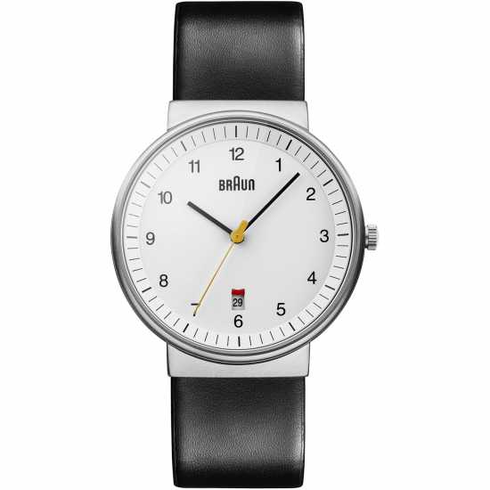 Braun Classic Stainless Steel Classic Analogue Watch Bn0032Whbkg Сребърно Бижутерия