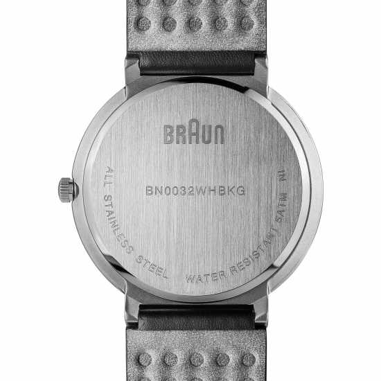 Braun Classic Stainless Steel Classic Analogue Watch Bn0032Whbkg Сребърно Бижутерия