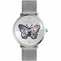 Olivia Burton Lv Brtn Sgntr Bttrfly Сребърно Часовници