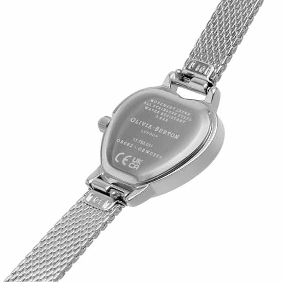 Olivia Burton Heart Stainless Steel Fashion Analogue Quartz Watch  Часовници