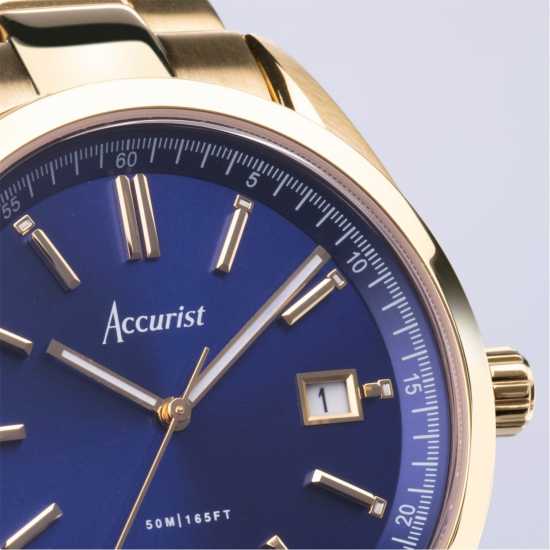 Accurist Womens Stainless Steel Classic Analogue Quartz Watch Блек Бижутерия