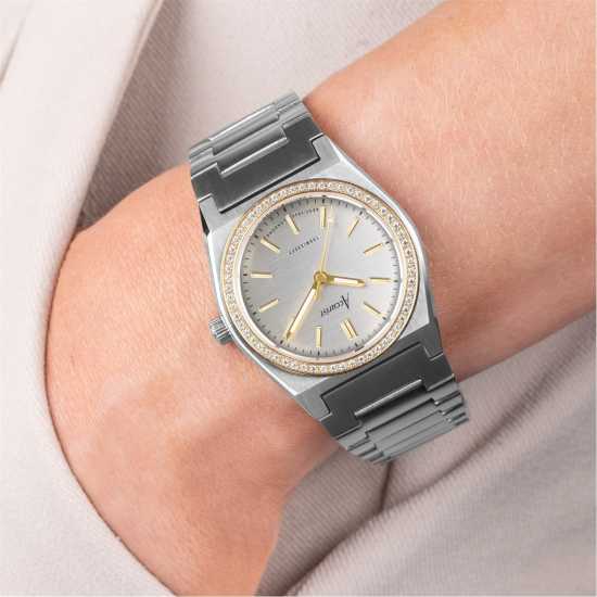 Accurist Womens Stainless Steel Classic Analogue Quartz Watch  Бижутерия