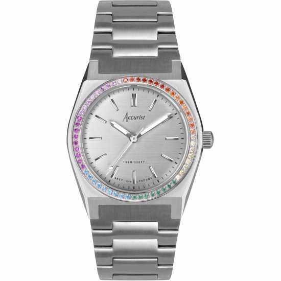 Accurist Womens Stainless Steel Classic Analogue Quartz Watch  Бижутерия