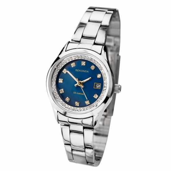 Sekonda Midnight Star Stainless Steel Classic Analogue Quartz Watch  Бижутерия