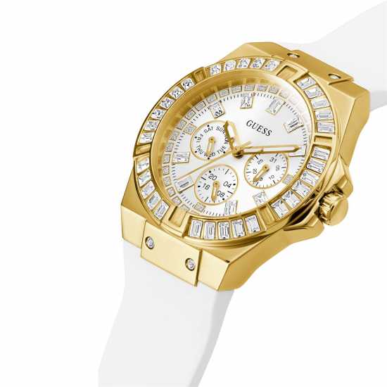 Guess Stainless Steel Fashion Analogue Quartz Watch  Бижутерия