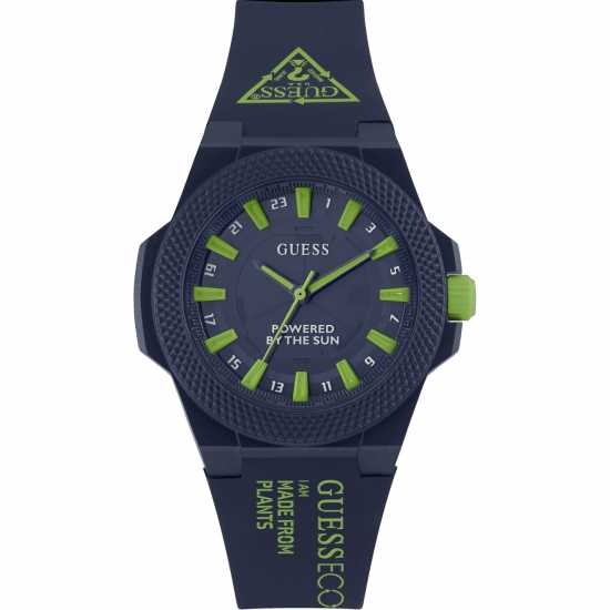 Guess Nylon Fashion Analogue Quartz Watch Нави Бижутерия