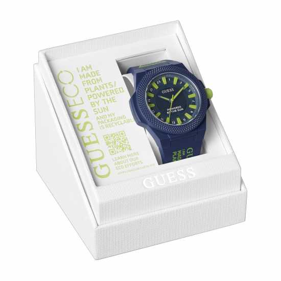 Guess Nylon Fashion Analogue Quartz Watch Нави Бижутерия