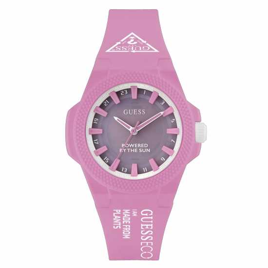 Guess Nylon Fashion Analogue Quartz Watch Розово Бижутерия