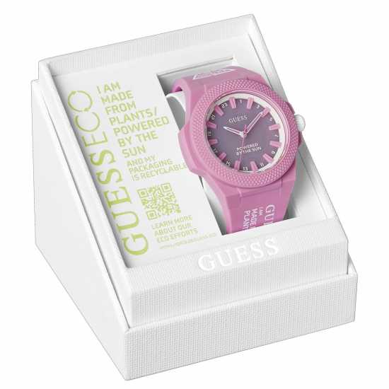 Guess Nylon Fashion Analogue Quartz Watch Розово Бижутерия