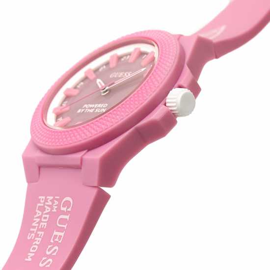 Guess Nylon Fashion Analogue Quartz Watch Розово Бижутерия