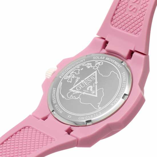 Guess Nylon Fashion Analogue Quartz Watch Розово Бижутерия