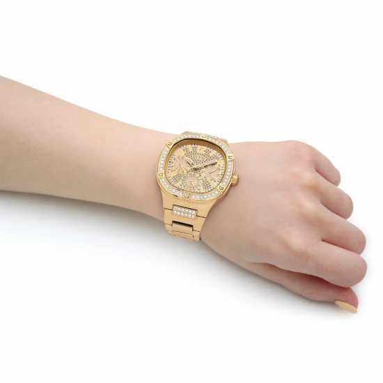 Guess Stainless Steel Fashion Analogue Quartz Watch  Бижутерия