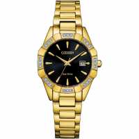 Citizen Дамска Гривна Ladies Bracelet Stainless Steel Watch Злато Часовници