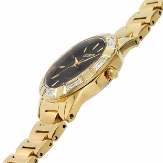 Citizen Дамска Гривна Ladies Bracelet Stainless Steel Watch Злато Часовници