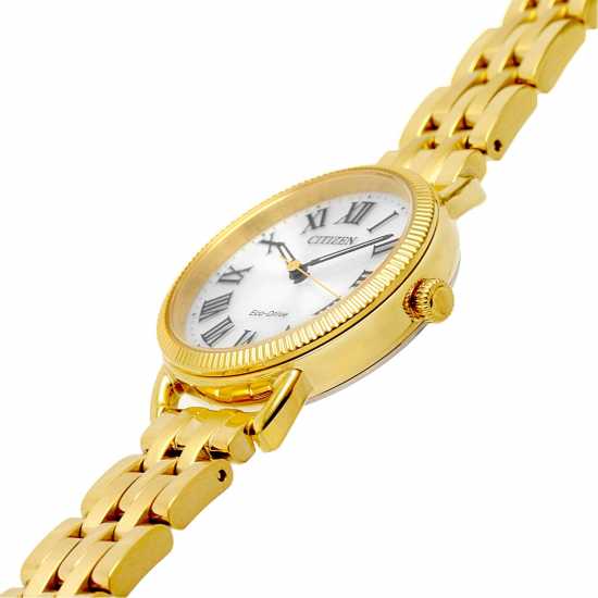 Citizen Дамска Гривна Ladies Bracelet Stainless Steel Watch Злато Часовници