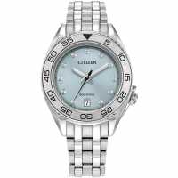 Citizen Дамска Гривна Ladies Bracelet Stainless Steel Watch Сребърно Часовници