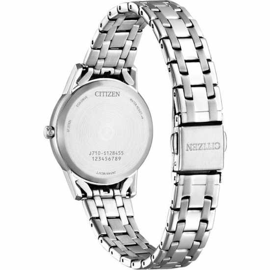 Citizen Дамска Гривна Ladies Bracelet Stainless Steel Watch Сребърно Часовници