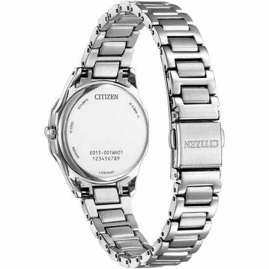 Citizen Дамска Гривна Ladies Bracelet Stainless Steel Watch Сребърно Часовници