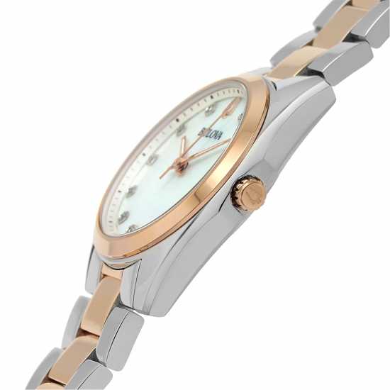 Bulova Stainless Steel Classic Analogue Quartz Watch  Часовници