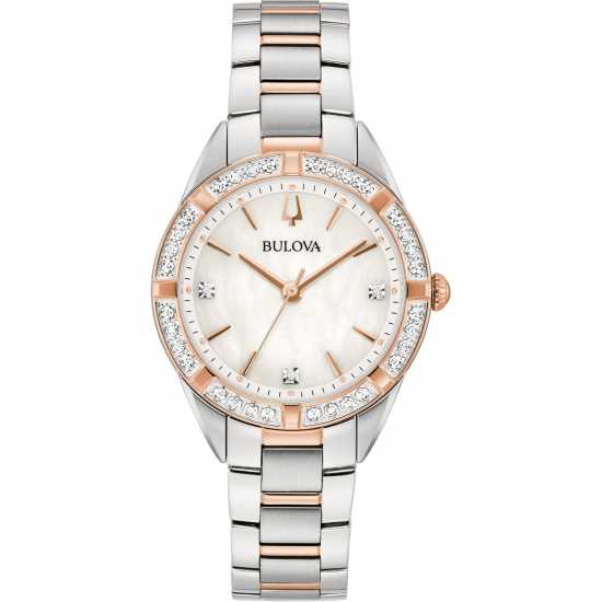 Bulova Sutton Expansion Stainless Steel Classic Watch 98R281  Часовници