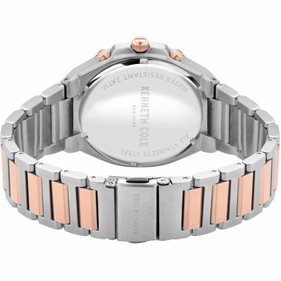 Kenneth Cole Steel Fashion Analogue Quartz Watch  Бижутерия