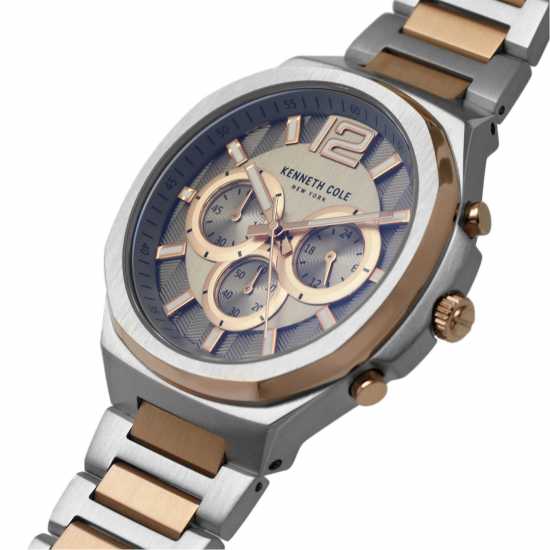 Kenneth Cole Steel Fashion Analogue Quartz Watch  Бижутерия