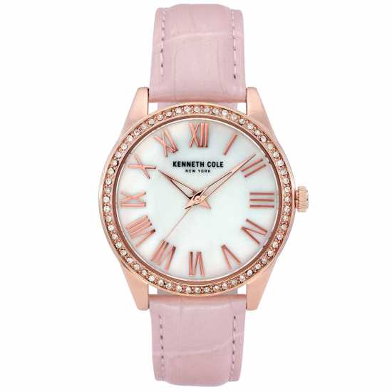 Kenneth Cole Casual Two Tone Fashion Analogue Quartz Watch Рс Злато Бижутерия