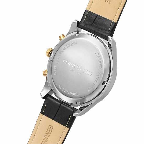 Kenneth Cole York Dress Grey Fashion Analogue Quartz Watch Две цвета Бижутерия