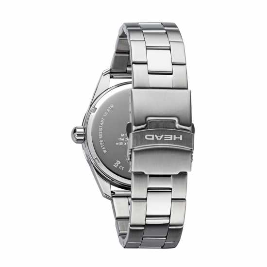 Head Stainless Steel Analogue Quartz Watch Сребърно Бижутерия