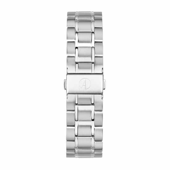 Accurist Mens Stainless Steel Classic Analogue Quartz Watch Блек Бижутерия