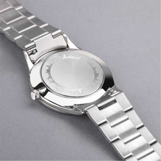 Accurist Mens Stainless Steel Classic Analogue Quartz Watch Черно Бижутерия