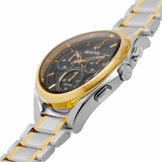 Bulova Curv Stainless Steel Classic Analogue Watch  Часовници