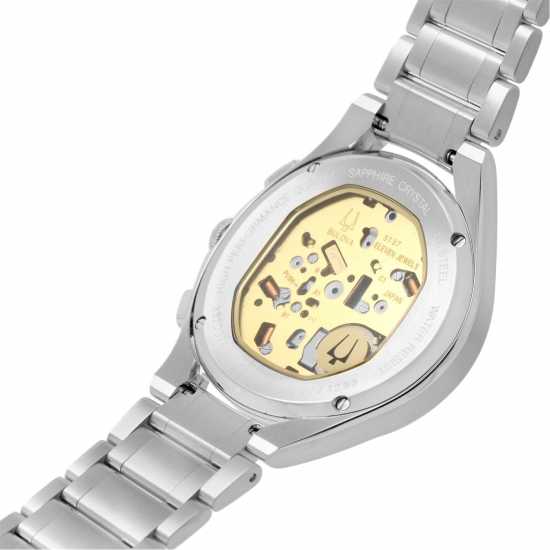 Bulova Curv Stainless Steel Classic Analogue Watch  Часовници