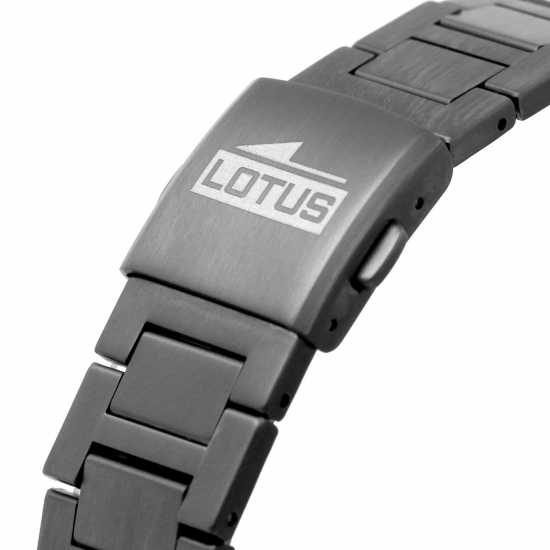 Lotus Steel Sports Analogue Watch Черно Часовници