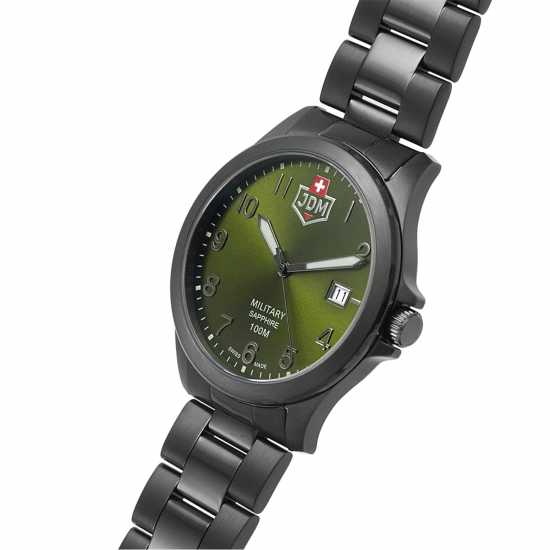 Jdm Military I Gun Ip Green Dial Stainless Steel Sports Watch  Бижутерия