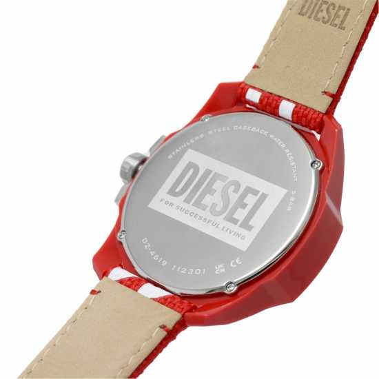 Diesel Stainless Steel Fashion Analogue Solar Watch  Бижутерия